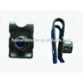 zinc plated carbon steel nut clip